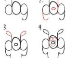 Drawing Dog with Numbers 440 Best Draw S by S Using Letters N Numbers Images Step by Step