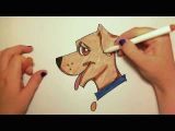 Drawing Dogs Youtube Learn How to Draw Easy A Cute Dog Icanhazdraw Youtube Pencil