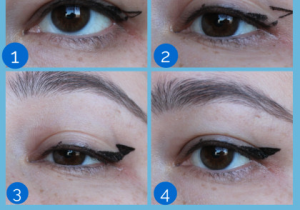 Drawing Droopy Eyes Graphic Winged Eyeliner for Hooded Eyes Project Swatch Random