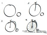 Drawing Easy Bike How to Draw A Good Enough Penny Farthing or Hi Wheel Bicycle