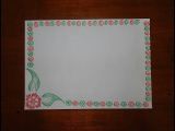 Drawing Easy Borders Awesome Design How to Draw Simple Border Design Quick and Easy