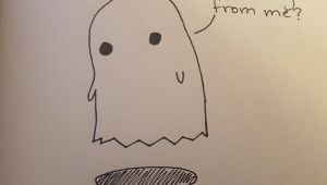 Drawing Easy Marker Art Doodle Ghost Pencil Drawings Sad Easy Simple Marker Pen