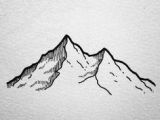 Drawing Easy Mountains 281 Best Easy Things to Draw Homesthetics Images In 2019 Ideas
