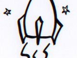 Drawing Easy Rocket How to Draw A Rocket Ship In Three Easy Steps