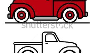 Drawing Easy Truck How to Draw A Truck Easy Two Cartoon Vintage Pick Up Truck Outline