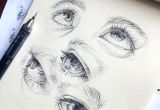 Drawing Eyes In Pen Lera Kiryakova Sketch Eyes Art Figurative Realistic Eye