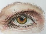 Drawing Eyes Watercolor A Personal Favorite From My Etsy Shop Https Www Etsy Com Listing