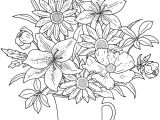 Drawing Flowers and Colours Colouring In Page Answers for Samples From Floral Beauty Coloring