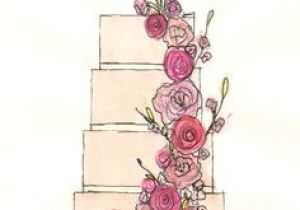 Drawing Flowers On Cake 31 Best Wedding Cake Sketches Images Cake Sketch Wedding Cake