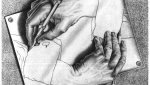 Drawing Hands Escher Analysis Pin by Darlene Knoll On Whimsy Pinterest Drawings Escher
