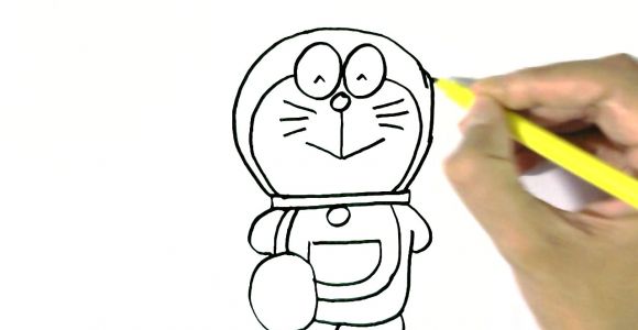 Drawing Hands Youtube Channel How to Draw Doraemon In Easy Steps for Children Beginners Youtube