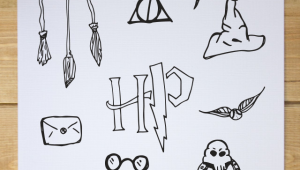 Drawing Harry Potter Things Harry Potter Clip Art Printables Graphics Harry Potter Clip