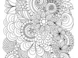 Drawing Ideas Advanced Flowers Abstract Coloring Pages Colouring Adult Detailed Advanced