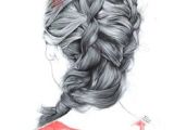 Drawing Ideas Braids 108 Best Drawings Hair Images Pencil Art Pencil Drawings