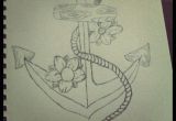 Drawing Ideas Jazza Anchor Drawing and Flowers Tattoos P Pinterest Anchor