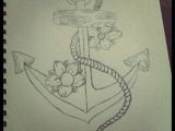Drawing Ideas Jazza Anchor Drawing and Flowers Tattoos P Pinterest Anchor