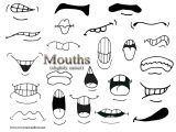 Drawing Ideas Mouth Secondary Mouths Easiest Drawings Drawings Cartoon Drawings
