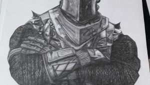 Drawing Ideas On Black Paper Black Knight fortnite Drawing 30 X 40 Cm Art In 2019 Drawings