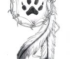 Drawing Ideas Wolves with A Wolf Print Drawing Ideas Pinterest