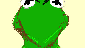 Drawing Kermit the Frog Mad Kermit the Frog My Digital Art Digital Kermit the Frog Kermit
