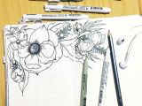 Drawing Large Flowers Ah Yes This is What Bullet Journal Spreads are Made Of