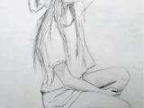 Drawing N Painting Drawing Of A Sitting Modern Girl Girl Art Drawing Zeichnen
