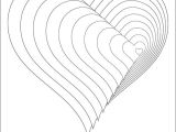 Drawing Of A 3d Heart 3d Malvorlage Mit Herzen Templates Pinterest Herz Malen