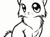 Drawing Of A Cartoon Cat Draw A Cute Anime Cat Step by Step Drawing Sheets Added by Dawn