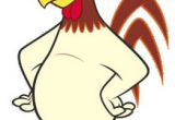 Drawing Of A Cartoon Rooster Foghorn Leghorn How to Draw Simple Pinterest Looney Tunes