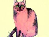 Drawing Of A Cats Paw Pink Cat Illustration Cats Cat Art Cats Illustration