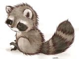 Drawing Of A Cute Raccoon It S A Racoon by Liedeke Deviantart Com On Deviantart Animals