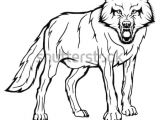 Drawing Of A Dangerous Dog Vector Sketch Wild Dog Business Sign Stock Vektorgrafik Lizenzfrei