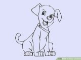 Drawing Of A Dog Easy Step by Step 6 Easy Ways to Draw A Cartoon Dog with Pictures Wikihow