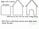 Drawing Of A Dog Kennel Drawing Easy Dog House Art Lessons Drawing In 2019 Drawings