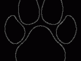 Drawing Of A Dog Paw Print Dog Paw Print Pattern Pro Da Ti A Ablony String Art String Art