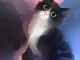 Drawing Of A Fluffy Cat Color Bender by Apofiss Deviantart Com On Deviantart Just