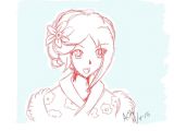 Drawing Of A Geisha Girl Sketch Japanese Girl by Usagisailormoon20 On Deviantart