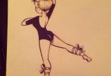 Drawing Of A Girl Dancing Ballet Inspiration Inspiration Drawings Ballerina Drawing Art