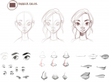 Drawing Of A Girl Face Step by Step How is Digital Drawing Different From Traditional Art