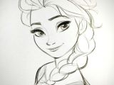 Drawing Of A Girl From Behind Elsa Anna Jin Kim Mehr Frozen Drawings Art Und Disney Drawings