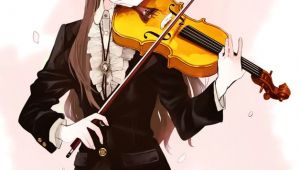 Drawing Of A Girl Playing Violin Violin A Violin A Pinterest Anime Anime Music and Anime Art