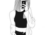 Drawing Of A Girl Taking A Selfie Aneta Fojta Kova Aneticka11 On Pinterest