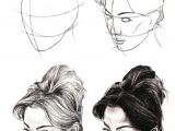 Drawing Of A Girl Tutorial Diy Drawing Tutorials Arts Design Pinterest Drawings