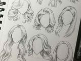 Drawing Of A Girl Tutorial Drawing Female Hair Ideas Anime Drawing In 2019 Drawings Art