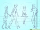 Drawing Of A Girl whole Body Step by Step 3 Basic Ways to Draw People Step by Step Wikihow