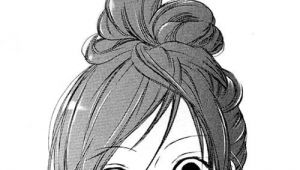 Drawing Of A Girl with A Messy Bun Messy Bun Manga Anime Manga Manga Hair Manga Girl