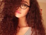 Drawing Of A Girl with Curly Hair and Glasses 125 Best Curly with Glasses Images Natural Hair Curls Hair