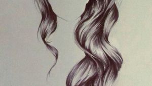 Drawing Of A Girl with Long Hair Hair Sketch Sketches Hair How to Draw Hair Hair Styles