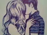 Drawing Of A Guy and Girl Kissing Boy Kissing Girl Drawing at Getdrawings Com Free for Personal Use