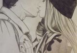 Drawing Of A Guy and Girl Kissing Girl and Boy Kissing Drawing at Getdrawings Com Free for Personal